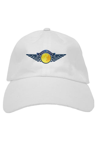 Full Moon Premium White Dad Hat